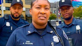 Attacked:"DELETE YOUR VIDEO NOW!!!"TYRANT COPS ARRIVE FAST(Must See) Detroit Michigan