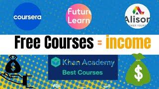 Make Money With These FREE Online Courses