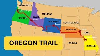 Oregon Trails: History of American Westward Explained on Maps