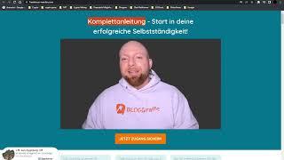 Bloggiraffe, mit Unterstützung ins Affiliate Marketing