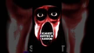 Top 5 SCARIEST ENTITIES in Indie Horror Games!!! #shorts