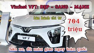 Cập nhật lăn bánh Vinfast VF7 mới nhất, lăn bánh chỉ từ 704 triệu | LH 076.679.2333