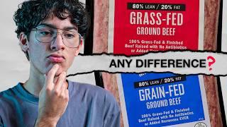 Is There a MEANINGFUL Difference Between Grass-Fed & Grain-Fed Beef?