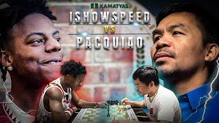 Partida ng Mate Pawn?? Ano?? Manny "Pacman" Pacquiao vs IShowSpeed Chess Showdown!