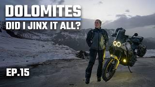 THE END of my DOLOMITES motorcycle trip - HAVE I JINXED IT from the start? EP.15