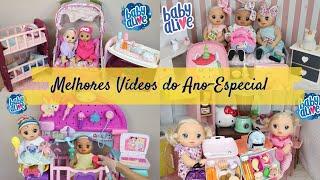 Bonecas Baby Alive nos melhores Vídeos do Ano- Especial Baby Alive em Português