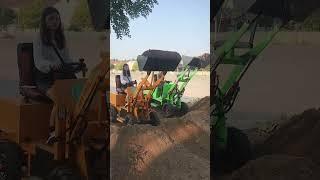 Farm small machinery electric loader #loader #agricultural #farming