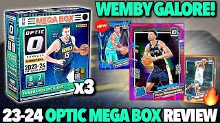 IT'S RAINING WEMBYS (NEW PRIZMS)!  2023-24 Panini Donruss Optic Basketball Retail Mega Box Review