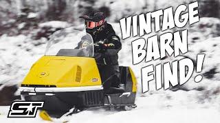 Vintage 1971 Ski Doo Nordic Snowmobile Restoration Barn Find