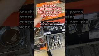 DYI Brake drum removal explanation #mechanic #automobile #mechanic #automechanic #diy #brakedrum