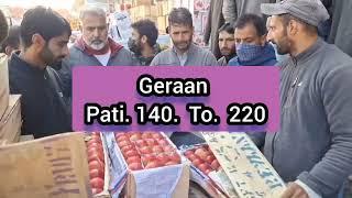 market is blooming in fruit mandi sopore on day after day market update on 01 November 2024