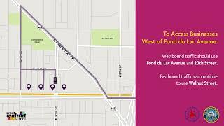 West Walnut Street Business Access