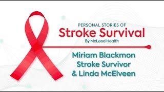 Stroke survivor Miriam Blackmon tells her story