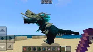 Sculk Dinosaurs ADDON in Minecraft PE