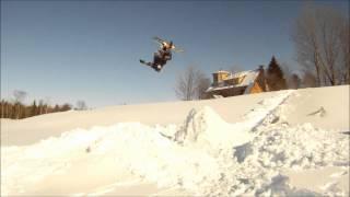 first backflip and frontflip on ski