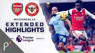 Arsenal v. Brentford | PREMIER LEAGUE HIGHLIGHTS | 2/11/2023 | NBC Sports