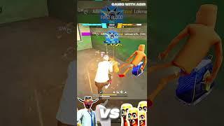free fire 1 vs 4 new bundle funny video #freefire #gamingwithabir #funny #bangla