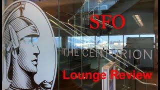 Centurion Lounge SFO quick look