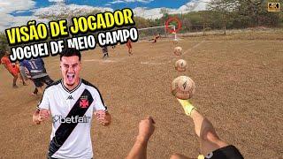 JOGUEI DE MEIA ATACANTE IGUAL O COUTINHO NO VASCO, DRIBLEI MUITO E CRIEI VÁRIAS JOGADAS