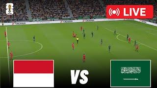 Indonesia vs Saudi Arabia LANGSUNG | Kualifikasi Piala Dunia 2026 AFC - efootball