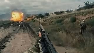 Azerbaijani Soldiers Assault Armenia Trenches in Nagorno-Karabakh  Captured On Helmet Cam