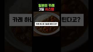 3일동안 카레만 먹는다고?