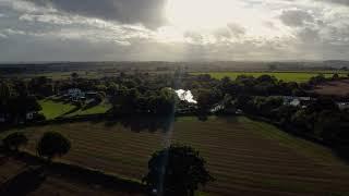 South Staffordshire Railway Walk 4K Drone Video