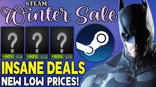 ABSOLUTELY INSANE STEAM WINTER SALE 2024 DEALS - NEW LOW PRICES ON GREAT GAMES!