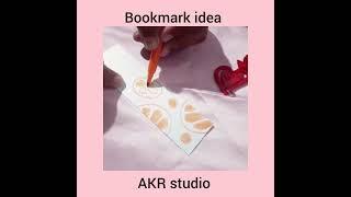Easy book mark idea #AKR studio