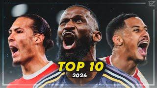 Top 10 Defenders 2024 - Centre Backs ᴴᴰ