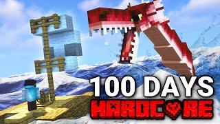 100 Days Stranded At Sea.. In Minecraft Hardcore