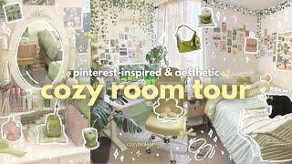 aesthetic room tour 2025  pinterest-inspired, cozy, room organization