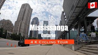 [4K] Mississagua Burnhamthorpe Road - Cycling tour | #186