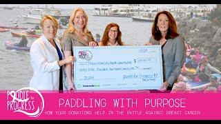 Paddle for Progress Nearly Doubles Amount Raised for Breast Cancer Research