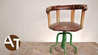 How to restore a strange chair from Russian warship