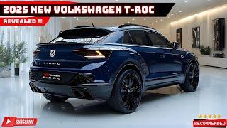 Der neue Volkswagen T-ROC 2025 enthüllte: die perfekte Mischung aus Stil und Substanz