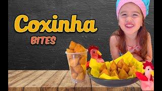 COXINHA BITES BY CHEF LIS | FOOD VIDEOS FOR KIDS AND ADULTS | FUNNY TODDLER