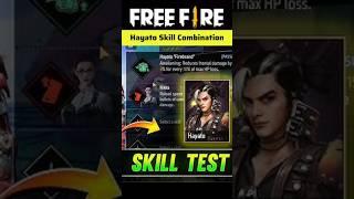 Hayato character ka ओवरपोवर्ड skill combination  | #shorts #freefire #skills