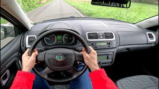 2009 Skoda Fabia Automatic [1.6 - 105 HP] POV Test Drive | 0-100 Acceleration