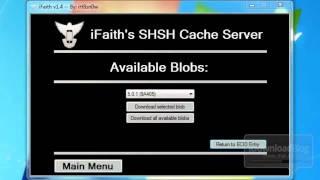 How to use iFaith to Retrieve SHSH Blobs from Cache Server