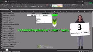 Excel Turbo - COUNTIFS Demo