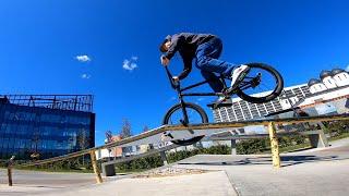 КАТАЕМСЯ НА БМХ ПО МОСКВЕ | УНИЧТОЖИЛИ ЦСКА ПЛАЗУ И СТРИТ  | MSK BMX RIDING