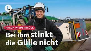 Saisonstart Gülle fahren: neue Gülle-Technik auf @HofVogelsang  | WDR Lokalzeit LandSchafft