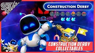 Astro Bot - Construction Derby Collectables Locations