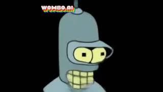 Bender sings "Who let the dogs out" #shorts #womboai