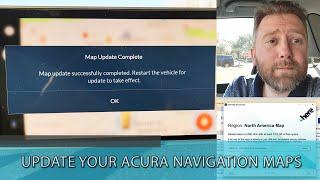 How to UPDATE your Acura Navigation System for FREE