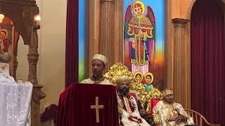 Deacon Mihret Melaku Sermon at St Mary’s EOTC, LA