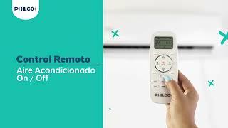 Philco, Aire Acondicionado On Off   Control Remoto blanco