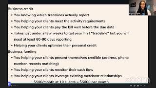 Offer Business Credit & Capital Consulting in your Firm