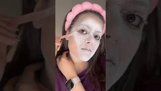 Trying HAIR IDENTIFIER Spray for face shaving 